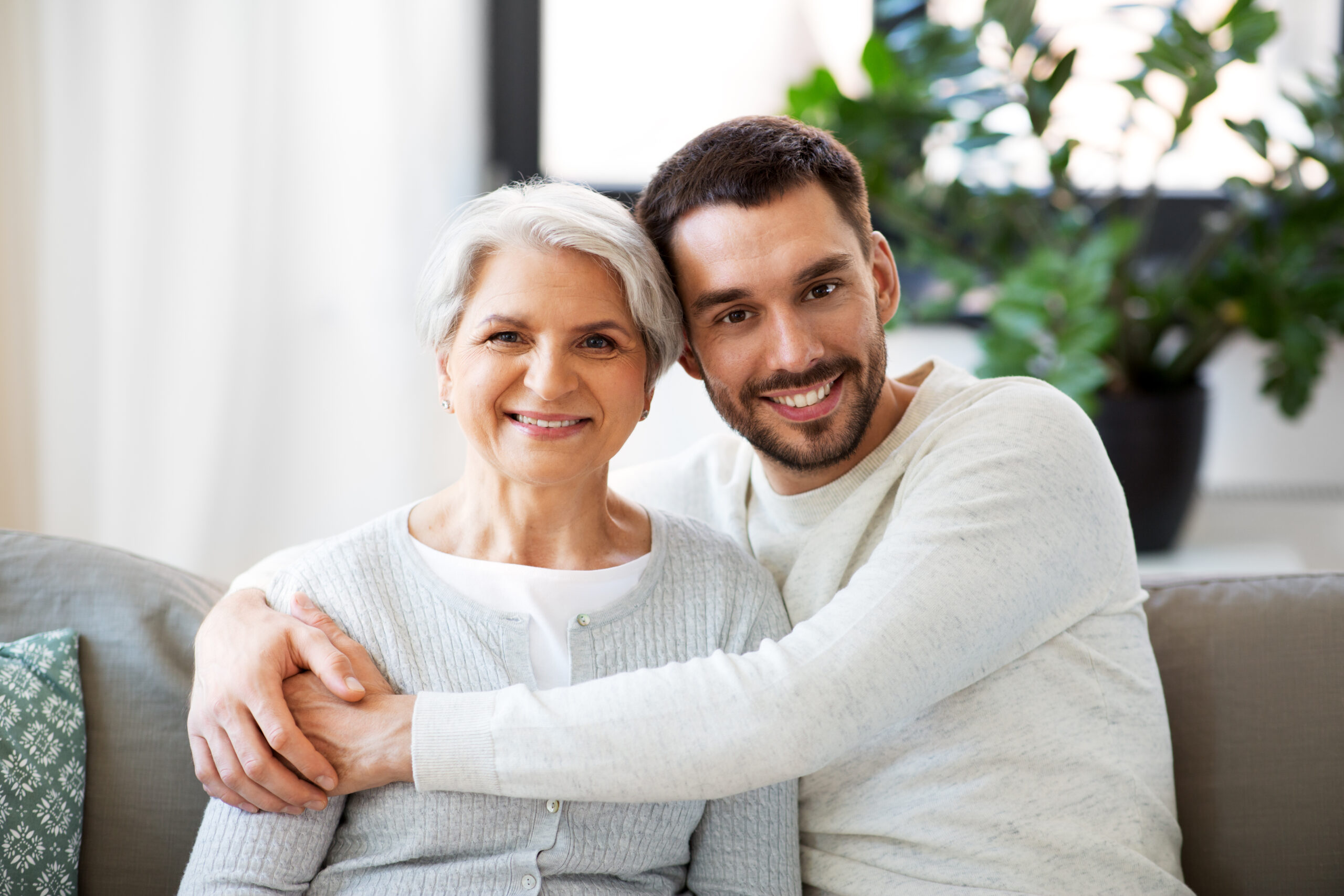 Family,,Generation,And,People,Concept,-,Happy,Smiling,Senior,Mother
